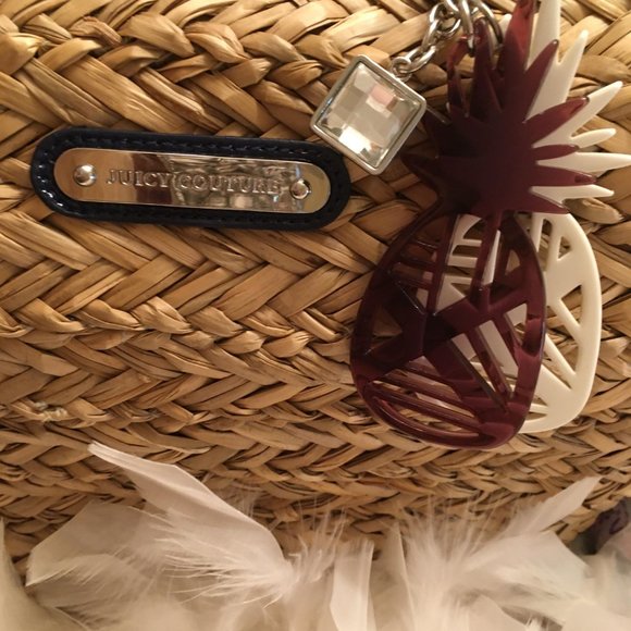 RARE brand new authentic vintage juicy couture rattan purse and bracelet set! - Picture 16 of 17